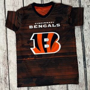 Cincinnati Bengals NFL Flag Football Reversible Boys Kids Youth Jersey